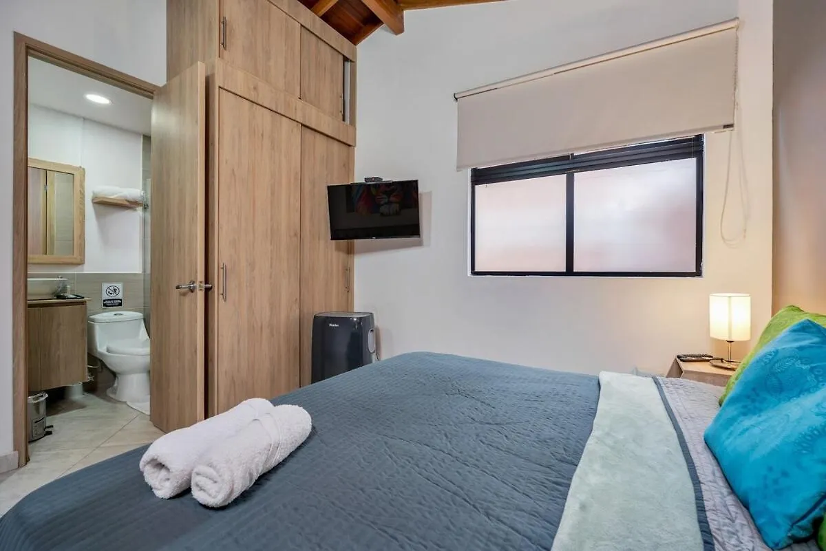 Dazzling Apartment Con Aire Acondicionado Envigado 0*,  Colombia